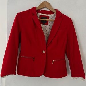 Red blazer very fresh size XS used
